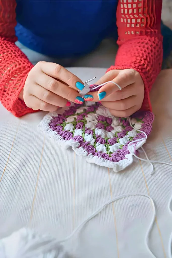 Granny Square Crochet Pattern