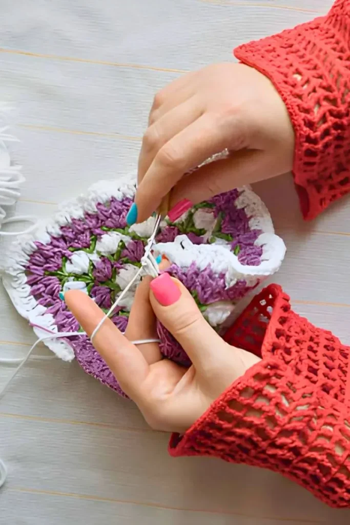 Granny Square Crochet Pattern